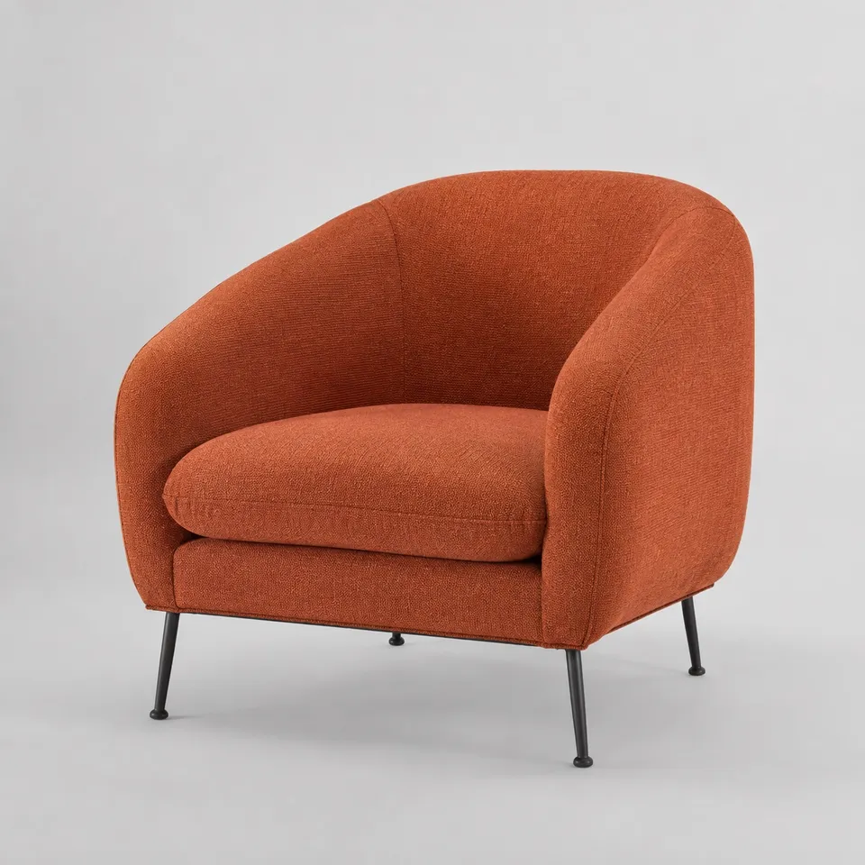 Orange armchair product image